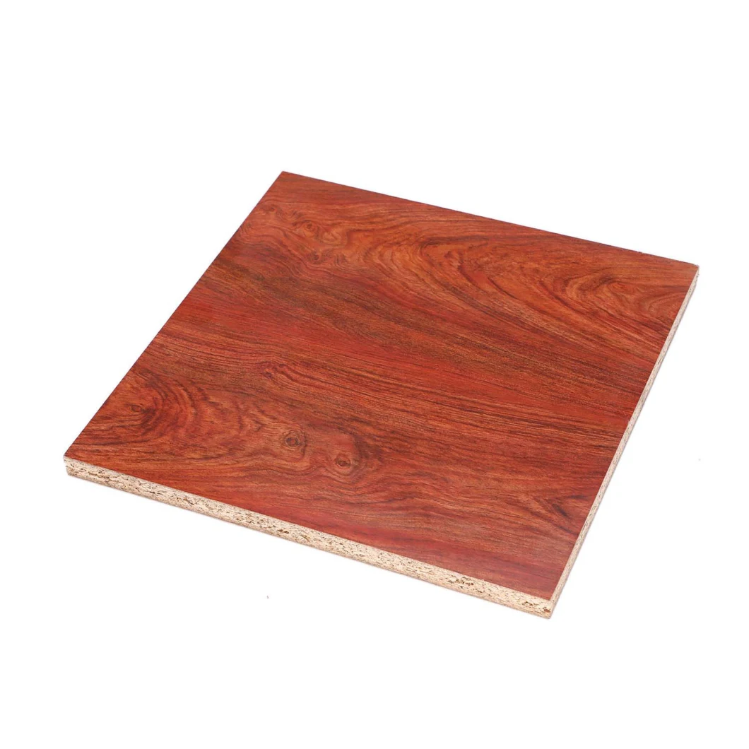 Melamine Laminated Particle Board for Panel Furniture/Plain Particle Board/Different Colors Chip Board