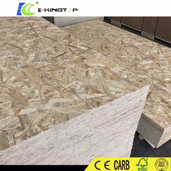 Panneau de bois dur OSB 2/OSB 3 de 9 mm utilisé pour la décoration/mur/meubles