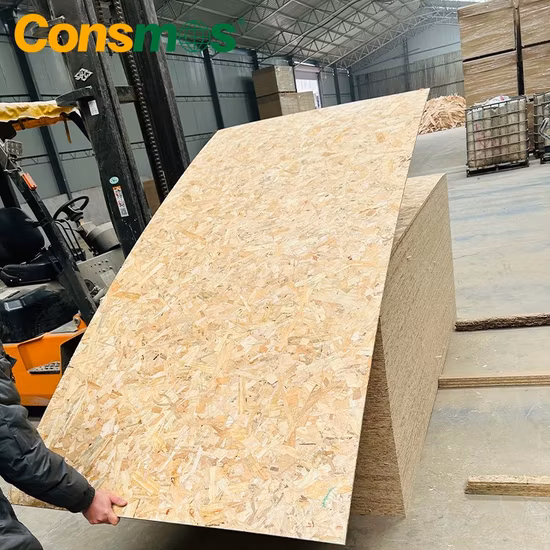 Panneau OSB/panneaux à copeaux orientés pour l'usine chinoise OSB de meubles en mélamine