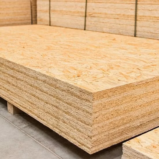 Panneau OSB3 de preuve de l'eau d'usine de la Chine dans 9mm 12mm 18mm pour des meubles